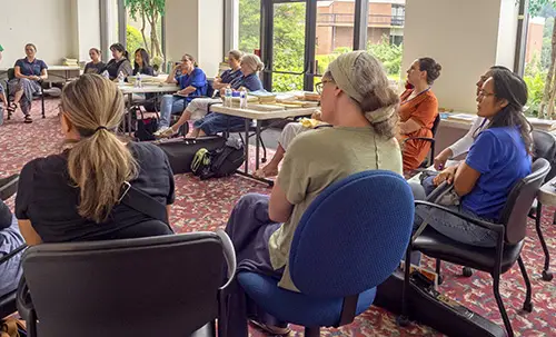 parents talking with each other